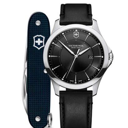 Juego de reloj Alliance con navaja