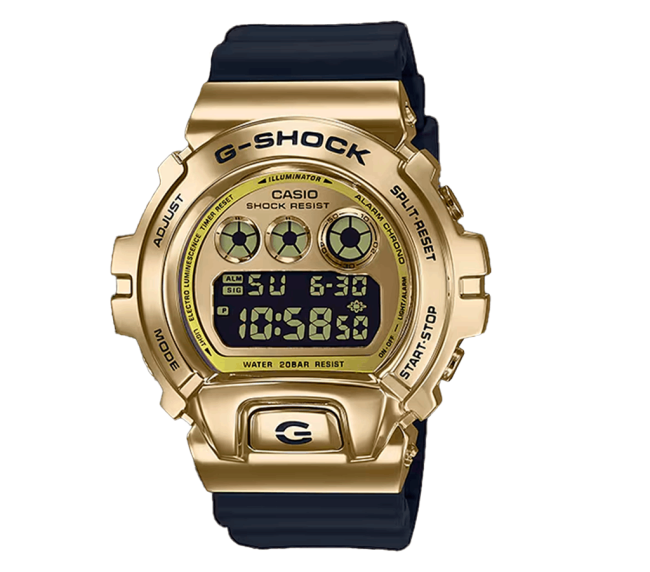 RELOJ CASIO G-SHOCK DIGITAL DORADO GM-6900G-9CR