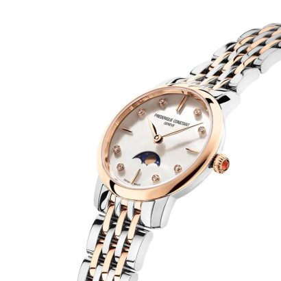 Slimline Ladies Moonphase FC-206MPWD1S2B
