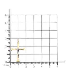 Dije Crucifijo Cristo Minimalista DJCM001