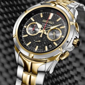 Reloj Seiko Cronógrafo de Cuarzo Coutura SSB434