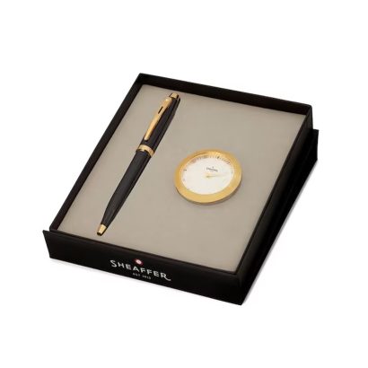Set Bolígrafo Sheaffer S100 Negro y Reloj G2932251-1