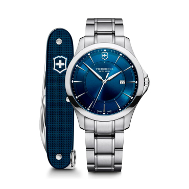 Juego de Reloj Victorinox Alliance con Navaja Suiza 241910.1