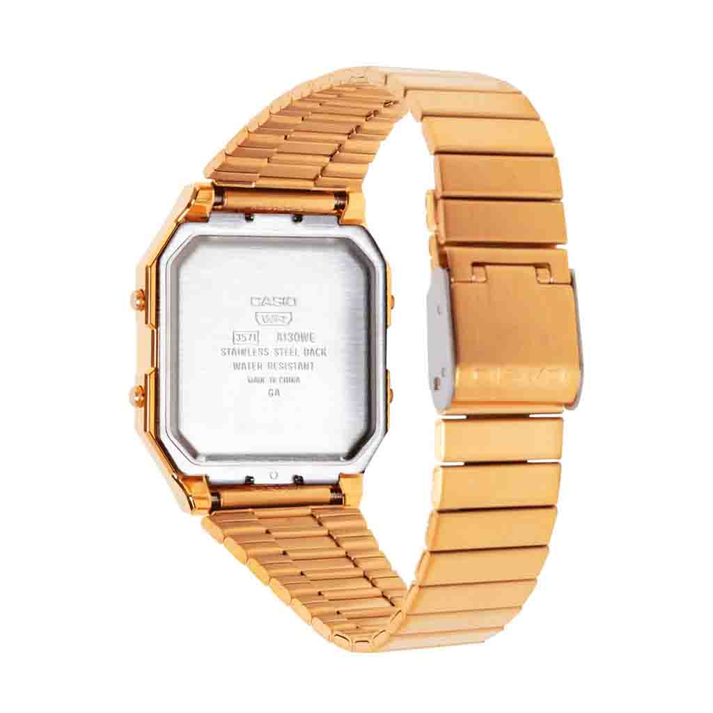 Reloj Casio Vintage A130WEG-9A Gold - Imagen 3