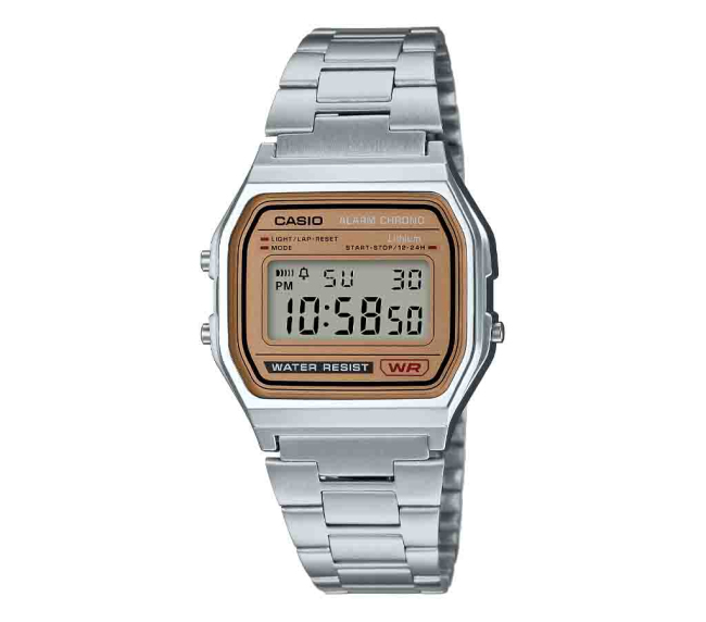 Reloj Casio Vintage A158WEA-9VT Plateado