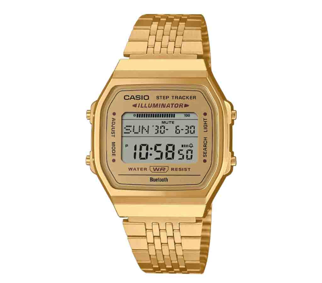 Reloj Casio Vintage ABL-100WEG-9A Gold - Bluetooth®