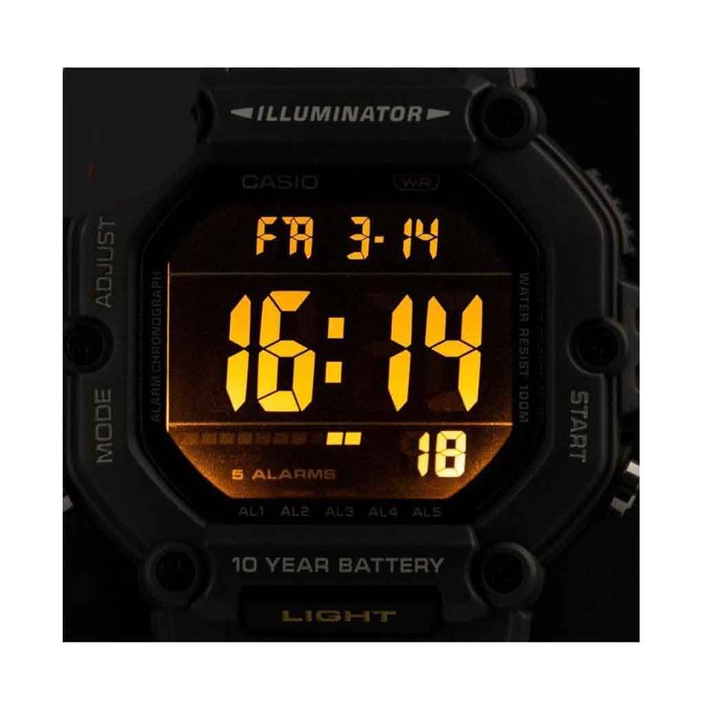 Reloj Casio AE-1600H-8BVCF Digital Gris - Imagen 4