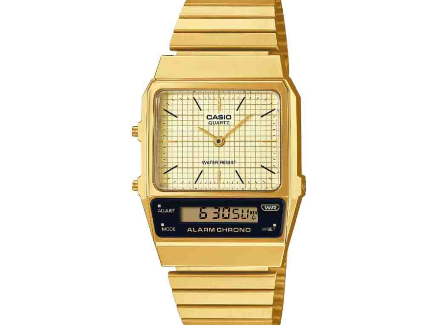 Reloj Casio Vintage AQ-800EG-9ACG Gold