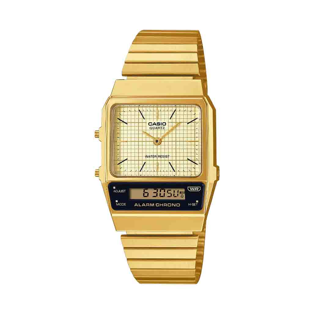 Reloj Casio Vintage AQ-800EG-9ACG Gold