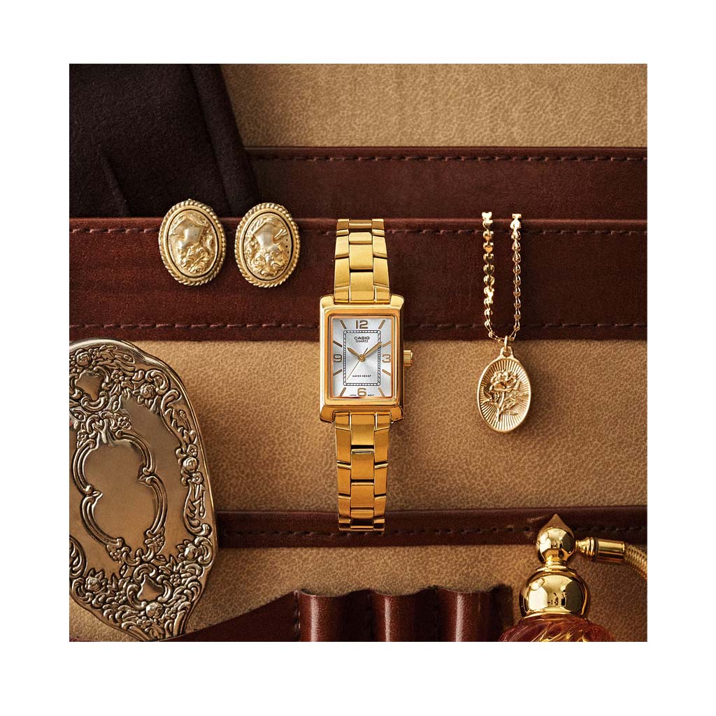 Reloj Casio Dress LTP-1234PGC-7A Gold - Imagen 4