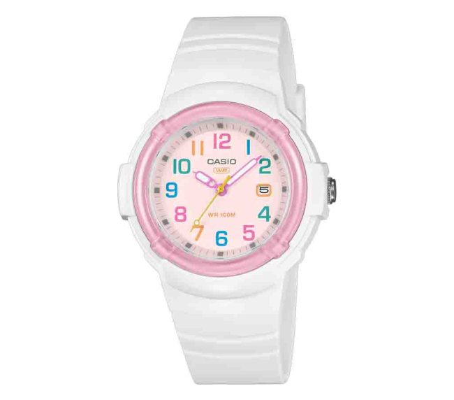 Reloj Casio Analógico LX-800H-7A1V Blanco
