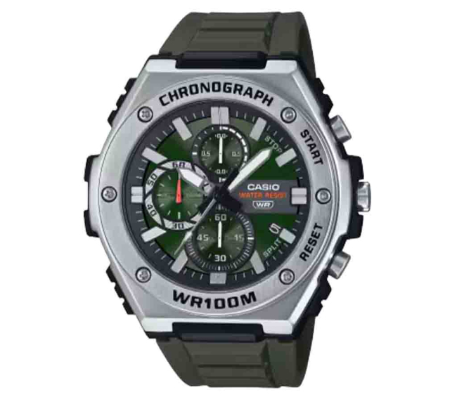 Reloj Casio MWA-300H-3AVCF Verde/Plata