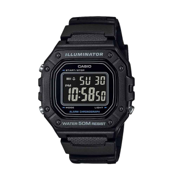 Reloj Casio Digital W-218h-1bvcf Negro