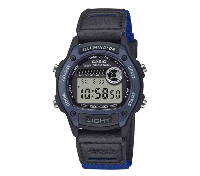 Reloj Casio W-220HF-2AVCF Azul/Negro