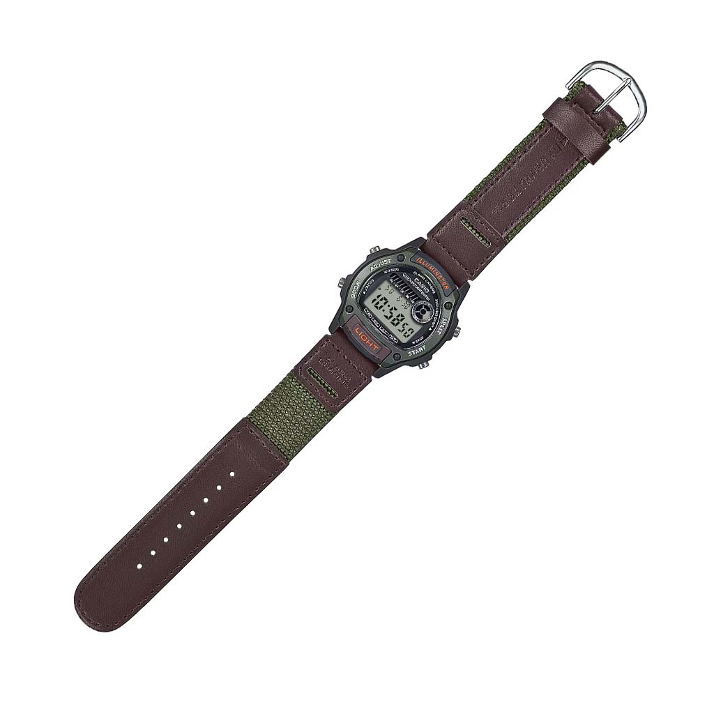 Reloj Casio W-220HF-3AV Marrón/verde militar - Imagen 2