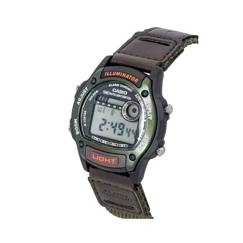 Reloj Casio W-220HF-3AV Marrón/verde militar - Imagen 3