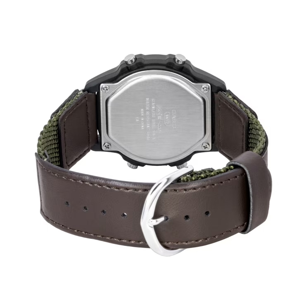 Reloj Casio W-220HF-3AV Marrón/verde militar - Imagen 4