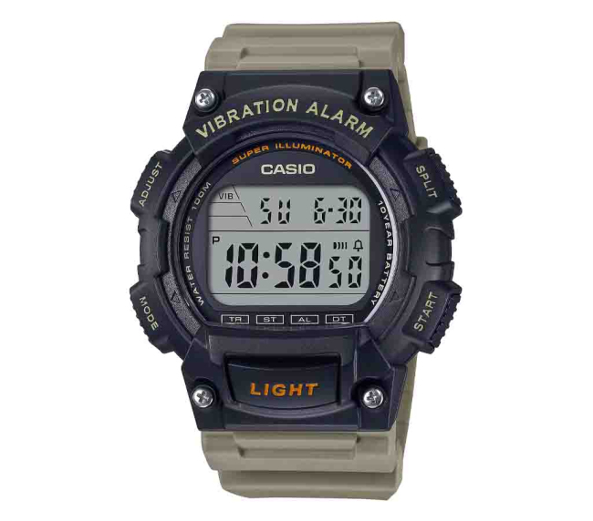 Reloj Casio Digital W-736H-5AVCF Arena/Negro