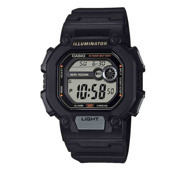 Reloj Casio Digital W-737HX-1AV Negro