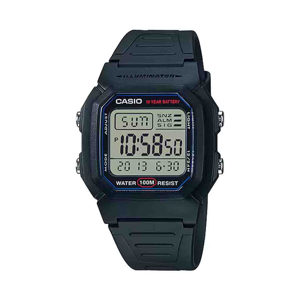 Reloj Casio Classic W-800H-1AVCF Negro