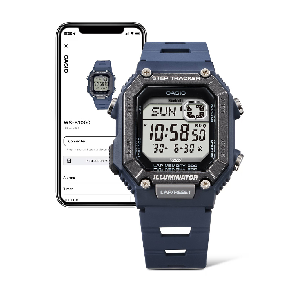 Reloj Casio Digital WS-B1000-2AVCF Bluetooth - Imagen 4