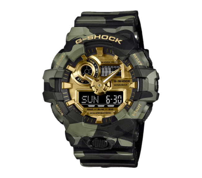 Reloj Casio G-SHOCK ANALÓGICO DIGITAL GA-700CMG-3ACR 1