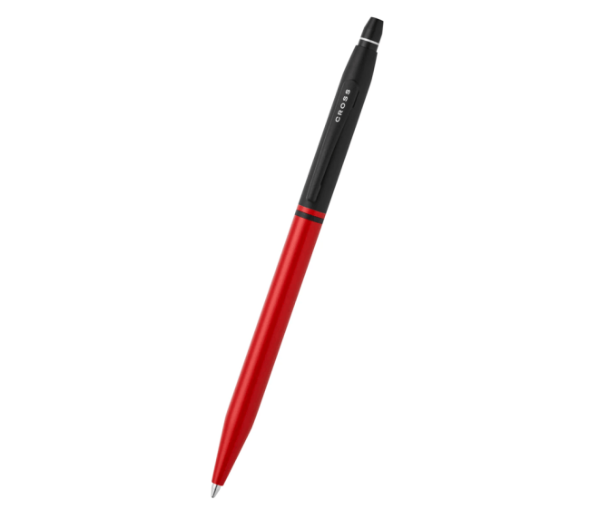 Bolígrafo A.T. Cross Click Tuxeado Rojo Metálico Satinado - AT0622-125