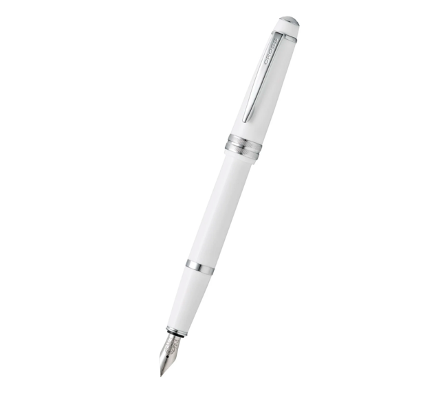PLUMA ESTILOGRÁFICA BLANCA A.T. CROSS BAILEY LIGHT - AT0746-2MS Bolígrafo CROSS AT0746-2MS 1