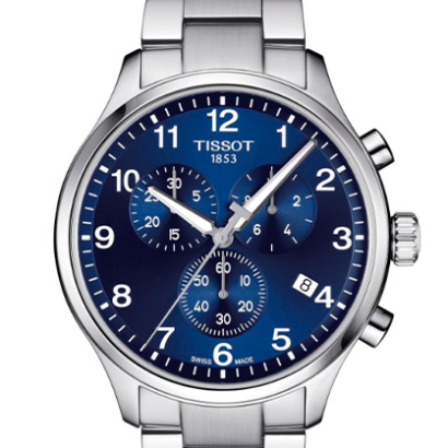 Reloj TISSOT CHRONO XL CLASSIC T116.617.11.047.01 DIAMETER: 45 MM QUARTZ MOVEMENT SCRATCH RESISTANT SAPPHIRE GLASS