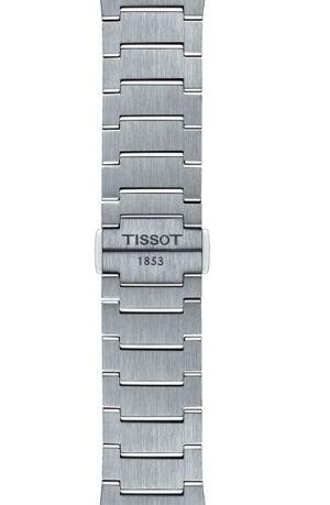 Reloj TISSOT PRX POWERMATIC 80 T137.407.21.031.00 ACERO INOXIDABLE DE 35 MM DE DIÁMETRO DISEÑO DE CAJA ICÓNICA MANECILLAS DE LAS HORAS Y LOS MINUTOS RECUBIERTAS DE SUPER LUMINOVA® CARÁTULA COLORIDA CON EFECTO SOLAR BRAZALETE DE ACERO INTEGRADO