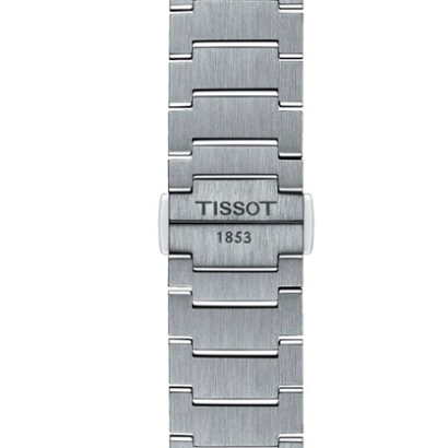 Reloj TISSOT PRX POWERMATIC 80 T137.407.11.091.00 MOVIMIENTO POWERMATIC 80 CON MUELLE DE EQUILIBRADO NIVACHRON™: 80 HORAS DE RESERVA DE MARCHA, ANTIMAGNÉTICO, RESISTENTE A CHOQUES Y TEMPERATURA. FONDO DE CAJA TRANSPARENTE BRAZALETE INTEGRADO DE LIBERACIÓN RÁPIDA PULSERA DE ACERO MONOESLABON CON SISTEMA INTERCAMBIABLE