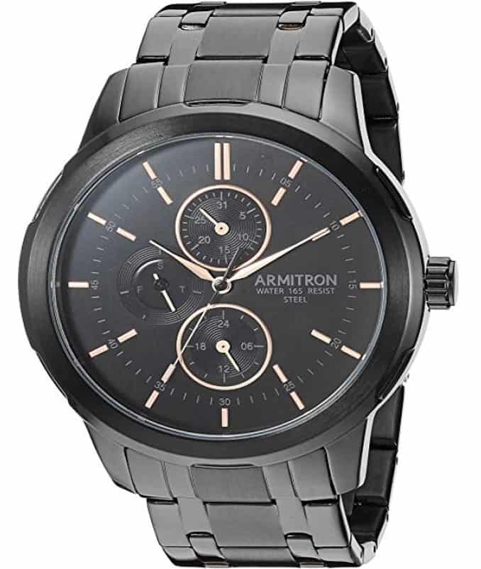reloj armitron water 165 resist steel