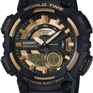 RELOJ CASIO CABALLERO AEQ-110BW-9AVCF