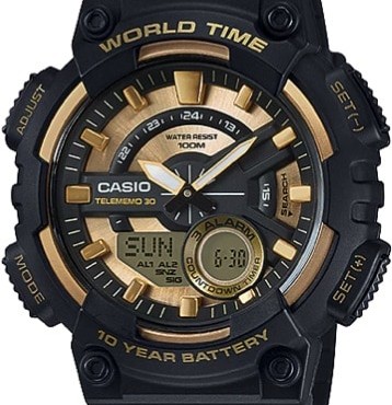 RELOJ CASIO CABALLERO AEQ-110BW-9AVCF