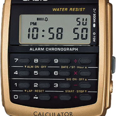 RELOJ CASIO VINTAGE CABALLERO CA-506G-9AVT