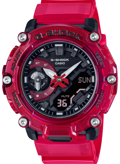 Reloj Caballero Casio G-shock Youth Transparente Ga-2200skl-4acr