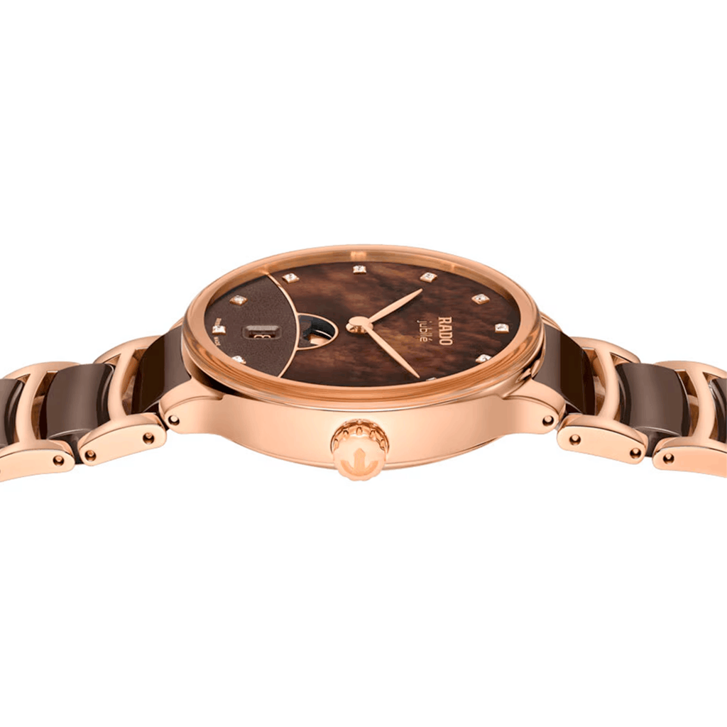 Reloj Rado CENTRIX Moonphase Para dama R30232902 3