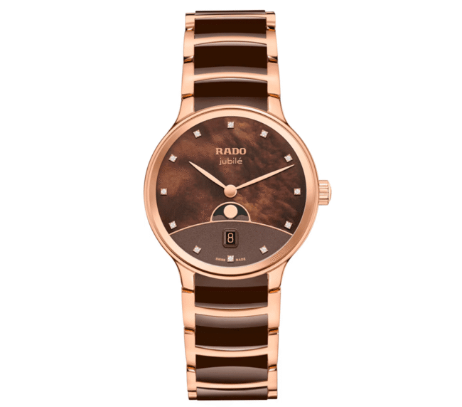Reloj Rado CENTRIX Moonphase Para dama R30232902 1