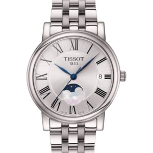 RELOJ TISSOT CARSON PREMIUM LADY FASE LUNAR CABALLERO T1222231103300