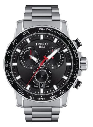 Reloj TISSOT SUPERSPORT CHRONO T125.617.11.051.00 INTERCHANGEABLE QUICK RELEASE BRACELET Género Caballero Garantía 2 años de Garantía Hermeticidad Hermético hasta una presión de 10 bares (100 metros/330 pies) SKU T1256171105100 Colección T-Sport Peso (g) 188