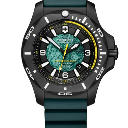 Reloj Victorinox I.N.O.X. Professional Diver Reloj de titanio para buceo hecho en Suiza con certificación ISO 6425, antimagnetismo y resistencia al agua hasta 200 m Set de edición limitada de 1200 piezas con reloj y navaja