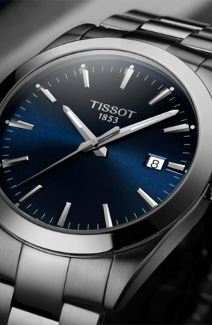 Reloj TISSOT GENTLEMAN T127.410.11.041.00 DIAMETER: 40 MM QUARTZ MOVEMENT SCRATCH RESISTANT SAPPHIRE GLASS Género Caballero Garantía 2 años de Garantía Hermeticidad Hermético hasta una presión de 10 bares (100 metros/330 pies) SKU T1274101104100 Colección T-Classic Peso (g) 142