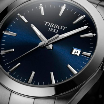 Reloj TISSOT GENTLEMAN T127.410.11.041.00 DIAMETER: 40 MM QUARTZ MOVEMENT SCRATCH RESISTANT SAPPHIRE GLASS Género Caballero Garantía 2 años de Garantía Hermeticidad Hermético hasta una presión de 10 bares (100 metros/330 pies) SKU T1274101104100 Colección T-Classic Peso (g) 142