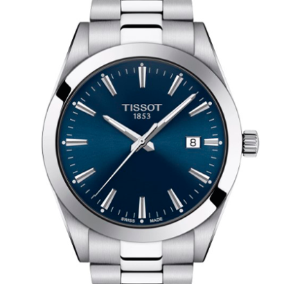 Reloj TISSOT GENTLEMAN T127.410.11.041.00 DIAMETER: 40 MM QUARTZ MOVEMENT SCRATCH RESISTANT SAPPHIRE GLASS Género Caballero Garantía 2 años de Garantía Hermeticidad Hermético hasta una presión de 10 bares (100 metros/330 pies) SKU T1274101104100 Colección T-Classic Peso (g) 142