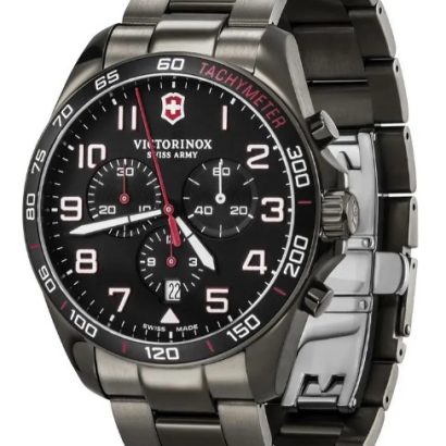 Reloj Victorinox Caballero 241890 Reloj deportivo y colorido para cada ocasión Reloj hecho en Suiza con funciones de cronógrafo y escala de taquímetro Legibilidad fácil las
