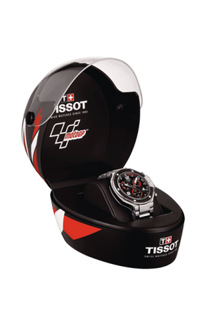 Reloj TISSOT T-RACE MOTOGP CHRONOGRAPH 2022 LIMITED EDITION T141.417.11.057.00 QUARTZ MOVEMENT DIAMETER: 45 MM SCRATCH-RESISTANT SAPPHIRE GLASS