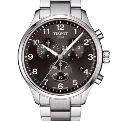 Reloj TISSOT CHRONO XL CLASSIC T116.617.11.057.01 DIAMETER: 45 MM QUARTZ MOVEMENT SCRATCH RESISTANT SAPPHIRE GLASS