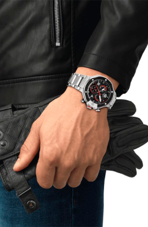 Reloj TISSOT T-RACE MOTOGP CHRONOGRAPH 2022 LIMITED EDITION T141.417.11.057.00 QUARTZ MOVEMENT DIAMETER: 45 MM SCRATCH-RESISTANT SAPPHIRE GLASS