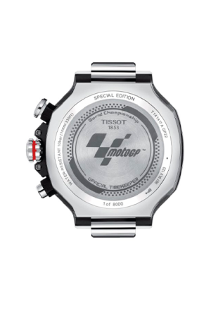 Reloj TISSOT T-RACE MOTOGP CHRONOGRAPH 2022 LIMITED EDITION T141.417.11.057.00 QUARTZ MOVEMENT DIAMETER: 45 MM SCRATCH-RESISTANT SAPPHIRE GLASS
