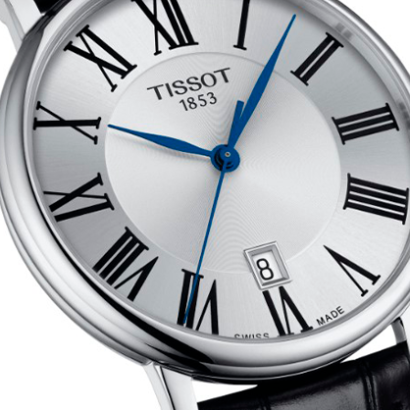 Reloj TISSOT CARSON PREMIUM T122.410.16.033.00 INTERCHANGEABLE QUICK RELEASE BRACELET Género Caballero Garantía 2 años de Garantía Hermeticidad Hermético hasta una presión de 5 bares (50 metros/165 pies) SKU T1224101603300 Colección T-Classic Peso (g) 49